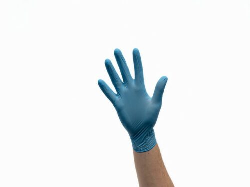 Nitril Einweghandschuh Blau