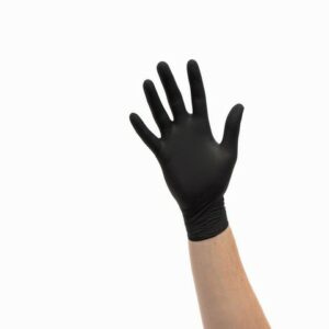 Nitril Einweghandschuh Schwarz