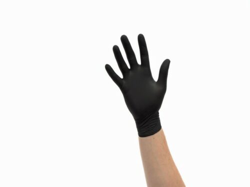 Nitril Einweghandschuh Schwarz