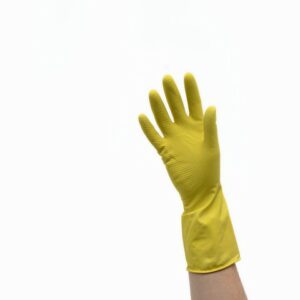 Haushaltshandschuh Latex Gelb