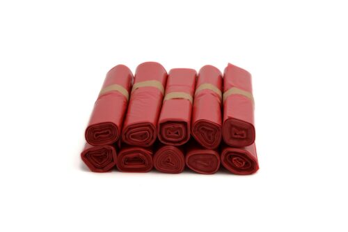 Abfallsäcke LDPE 120l, rot