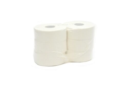 Jumborollen  2-lagig Toilettenpapier Hochweiß Ø 18 cm